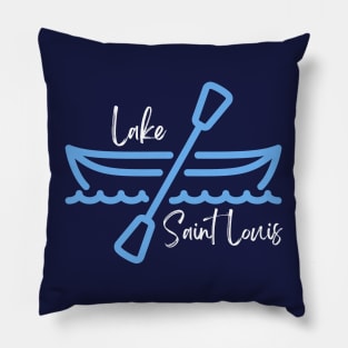 Lake Saint Louis Canoe Pillow