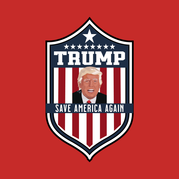 2024 Trump Save America Again by Horisondesignz