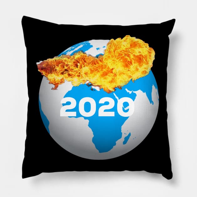 2020 Worst Year Ever Pillow by Graffix