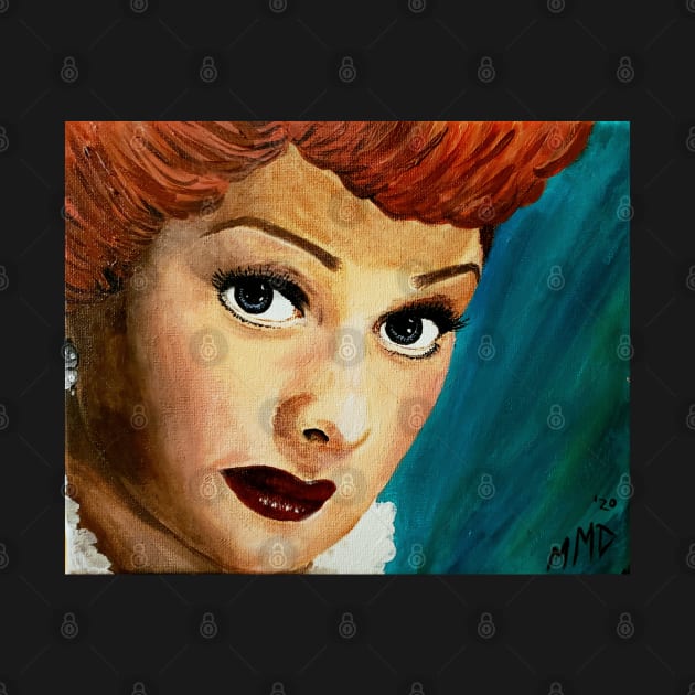 I Love Lucy Painting by MadebyMeaghan