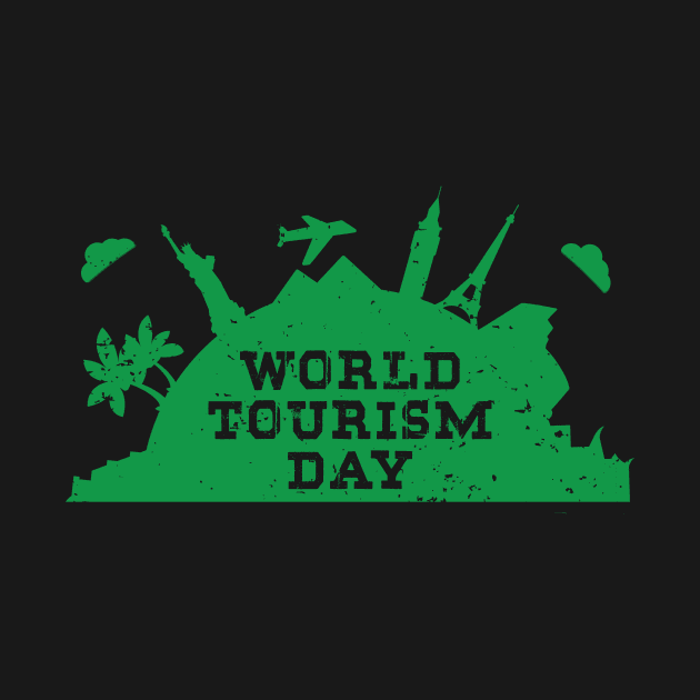 World Tourism Day Travel With Your Buddies Enjoy Vacations by mangobanana