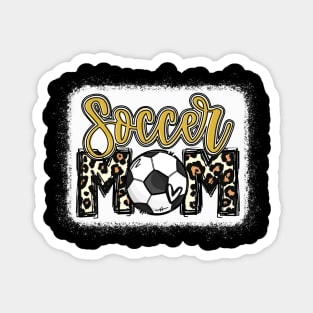 Soccer Mom Leopard Magnet