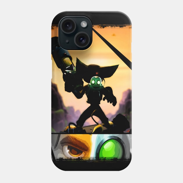 Ratchet & Clank - Strips Horizon Phone Case by Domadraghi