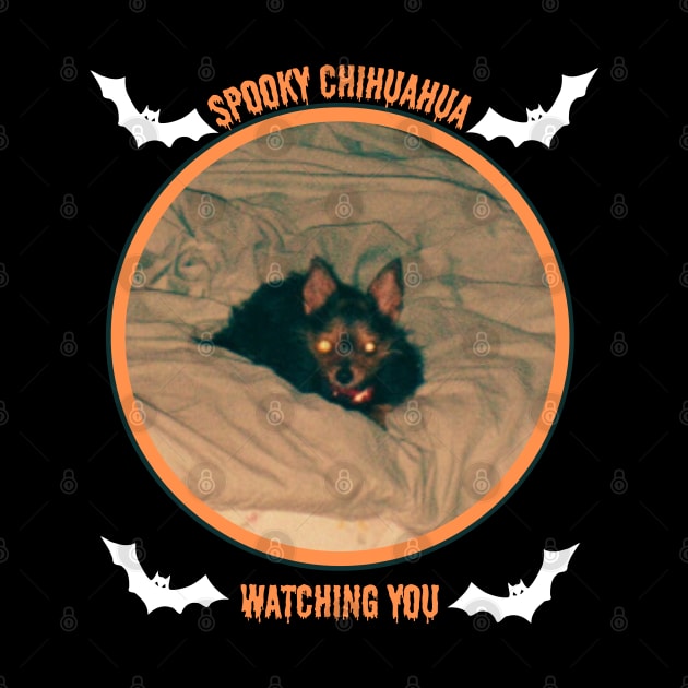 Spooky Halloween Chihuahua by The Golden Palomino