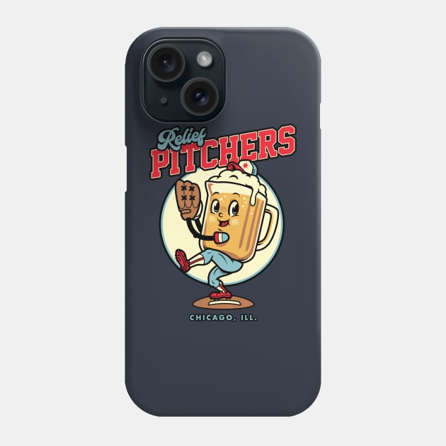 Relief Pitcher Phone Case by harebrained