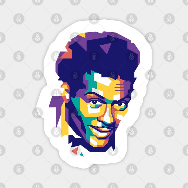 Chuck Berry WPAP Limit Color Magnet by masnono