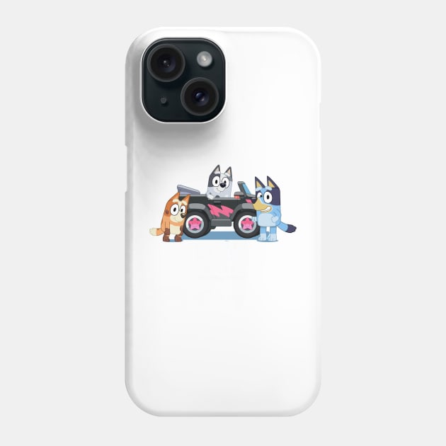 Bluey Pizza Girls and Other Stories Phone Case by Inspire Gift