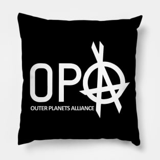 OPA aka Outer Planets Alliance Pillow