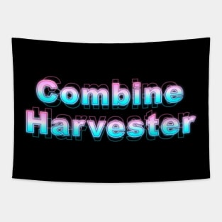 Combine Harvester Tapestry