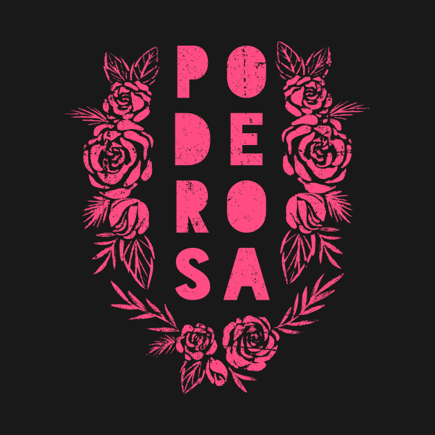 Poderosa - pink design by verde