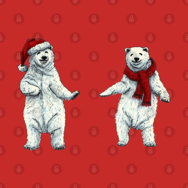 The polar bears wish you a Merry Christmas by Savousepate