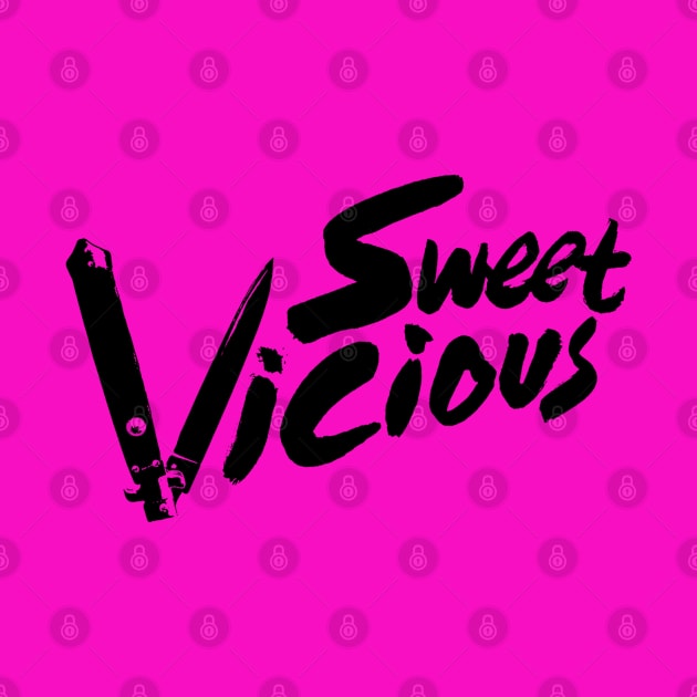 SWEET/VICIOUS: Tag (black) by cabinboy100