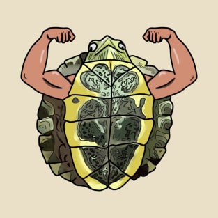 Turtle With Arms T-Shirt