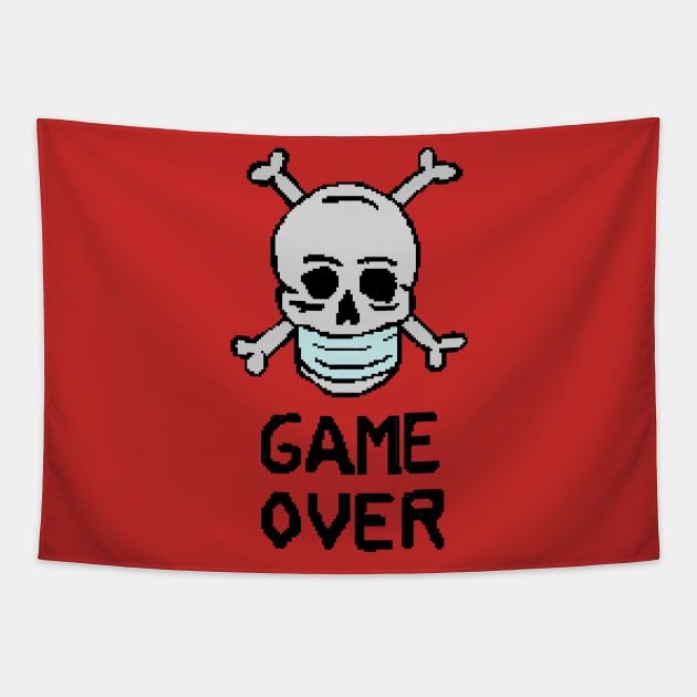 Game Over Tapestry by LoganJ