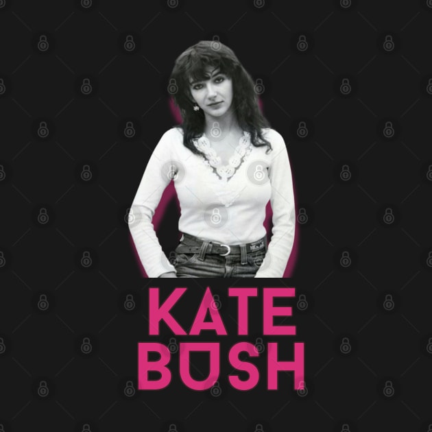 Kate bush\\\original retro fan art by MisterPumpkin