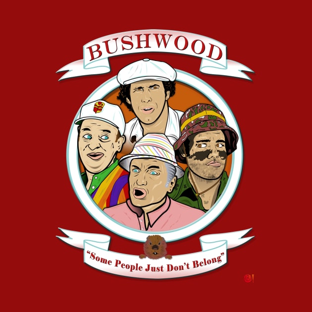 Caddyshack - Bushwood by MonkeyBubble