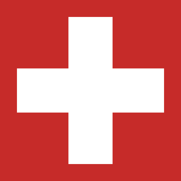 Swiss Switzerland Flag by vladocar