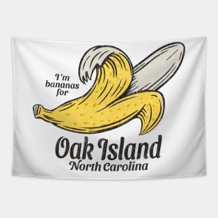 Oak Island, NC Summertime Vacationing Going Bananas Tapestry