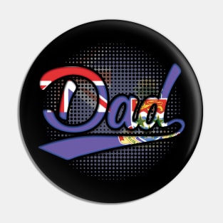 Caymanian Dad - Gift for Caymanian From Cayman Islands Pin