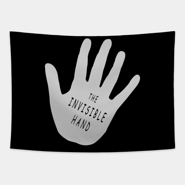 The Invisible Hand Tapestry by Lyvershop