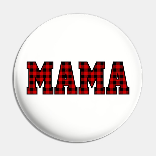 Buffalo Check Mama Pin by vintageinspired