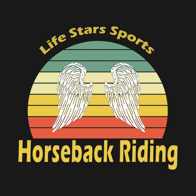Disover Sport Horseback Riding - Horseback Riding - T-Shirt