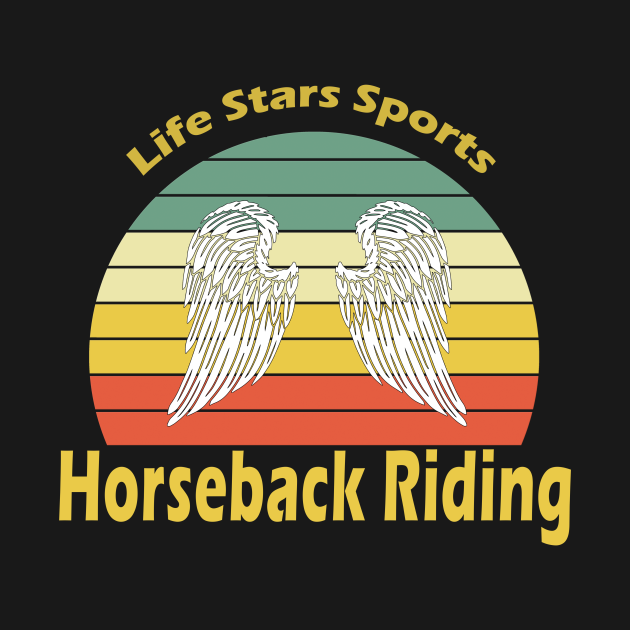 Discover Sport Horseback Riding - Horseback Riding - T-Shirt