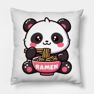 Panda Ramen life noodles Pillow