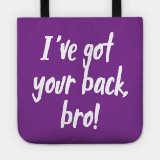 I've Got Your Back, Bro! | Siblings | Quotes | Purple Tote