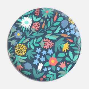 Summer flowers Pin