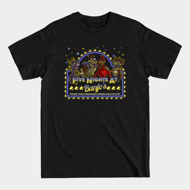 Discover Five Nights at Banjo's - Banjo Kazooie - T-Shirt