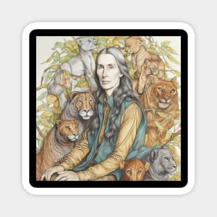 Jane Goodall scientist Magnet