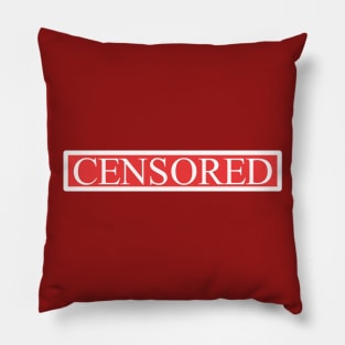Censored - Red Pillow