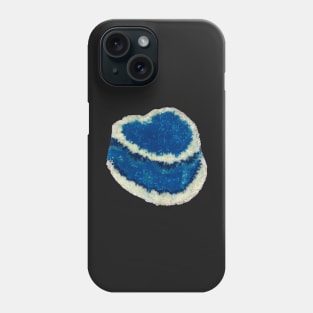 blue cake rug Phone Case