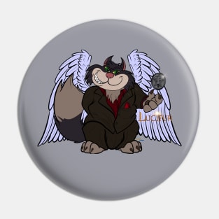 Luci-fur Morningstar - Angel Wings Pin