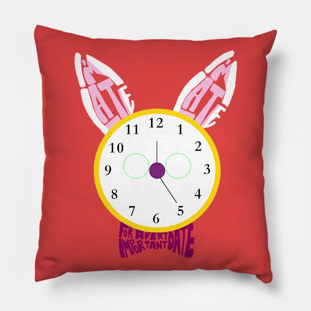 Clock Pillow by rebeccaariel