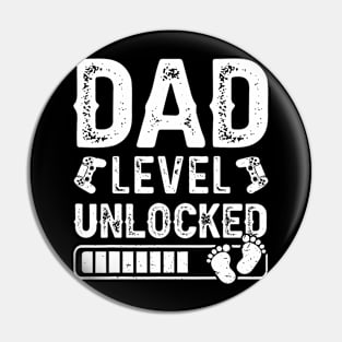 Dad Level Unlocked New Dad Pin