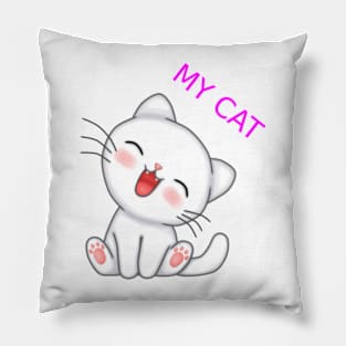 cat cat owner dog lover cat mom cat dad golden girls cat funny christmas funny music Pillow