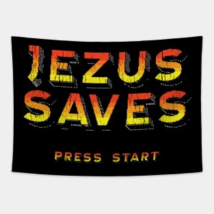 Jezus Saves Tapestry