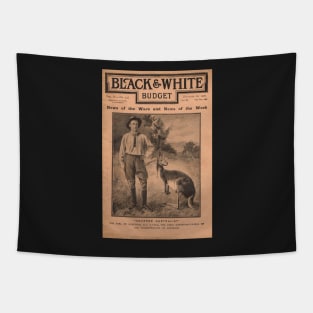 Advance Australia! Cover of Black & White Budget October 1900 Tapestry