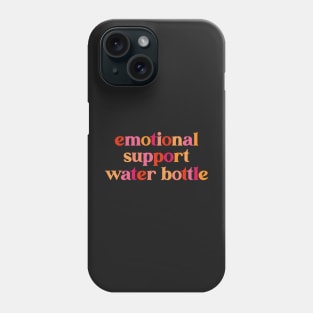 Emotional Support Waterbottle Laptop Sticker Water Bottle Vinyl Waterproof Hydroflask Decal This Is  My Emotional Support Funny Water Bottle Sticker Phone Case