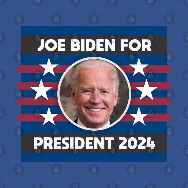 Biden for President 2024 by Dale Preston Design