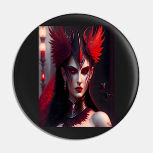 Red Crow Queen Pin