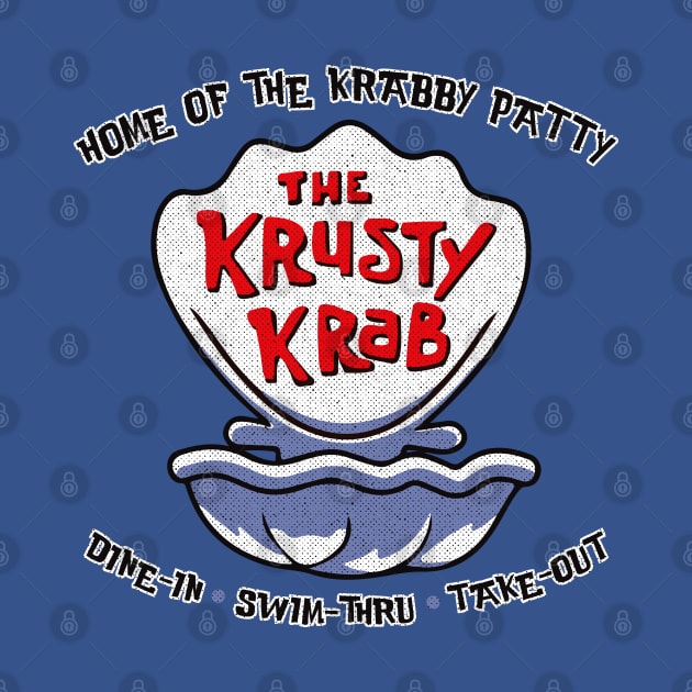 Home Of The Krabby Patty by Alema Art