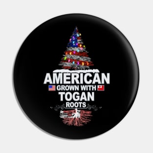 Christmas Tree  American Grown With Togan Roots - Gift for Togan From Tonga Pin