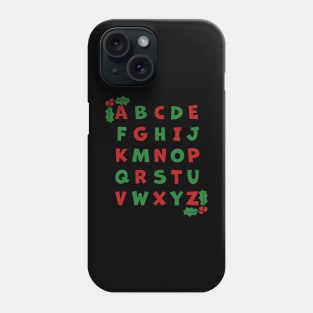 A Cryptic Christmas Noel Phone Case