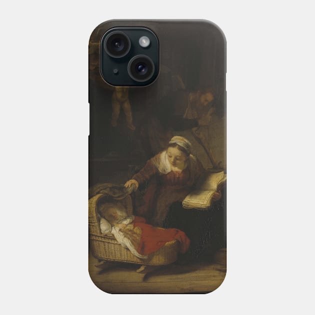 Holy Family - Rembrandt Phone Case by KargacinArt