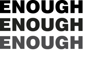 Enough Enough Enough - Gun Violence Control Magnet