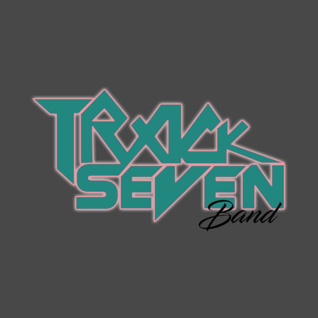 Green and Pastel Track Seven Band Logo by TrackSevenBand