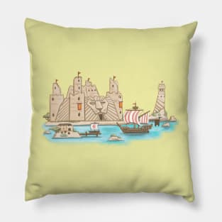 Sandcastle Pillow